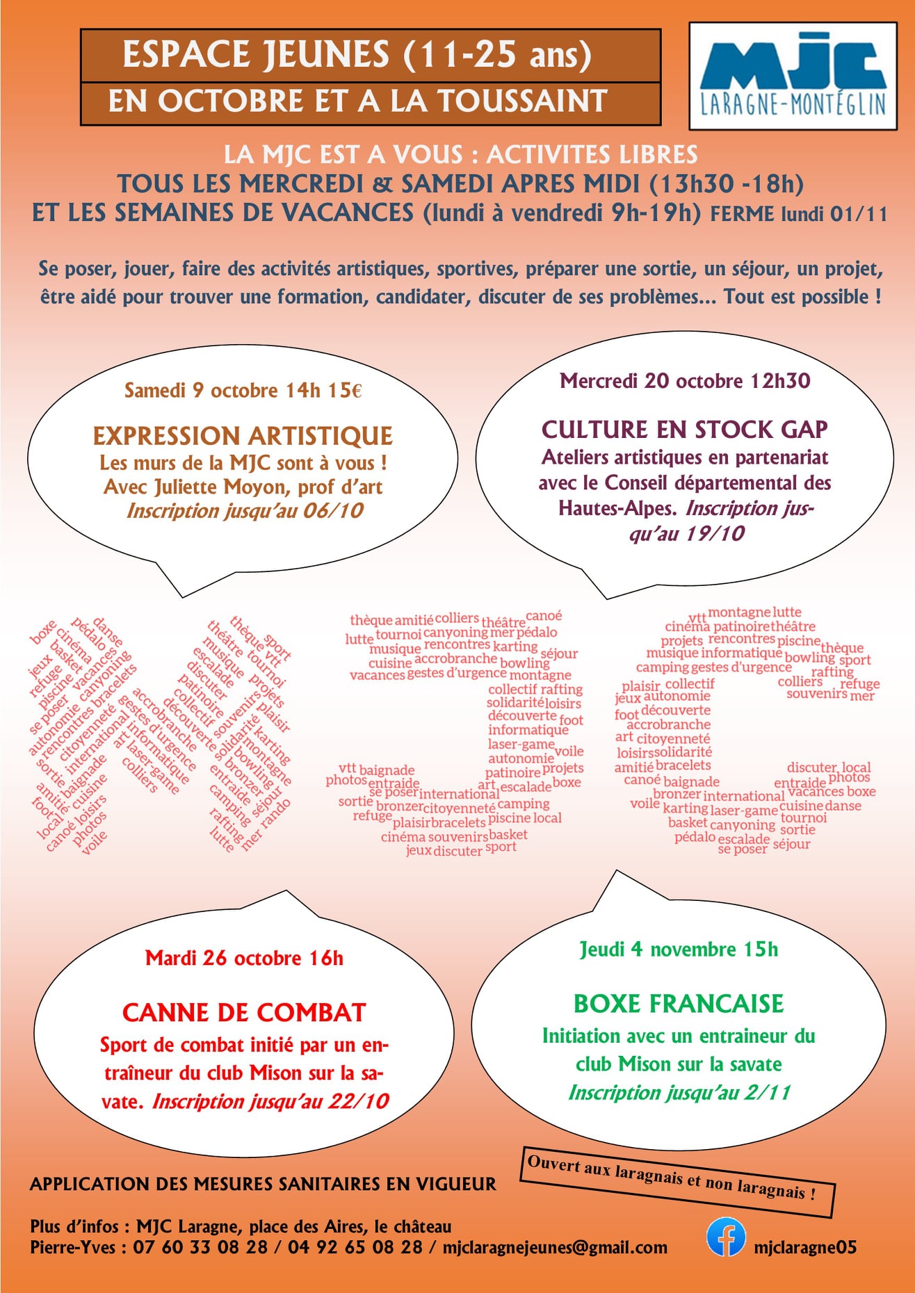 You are currently viewing Activités Octobre / Toussaint