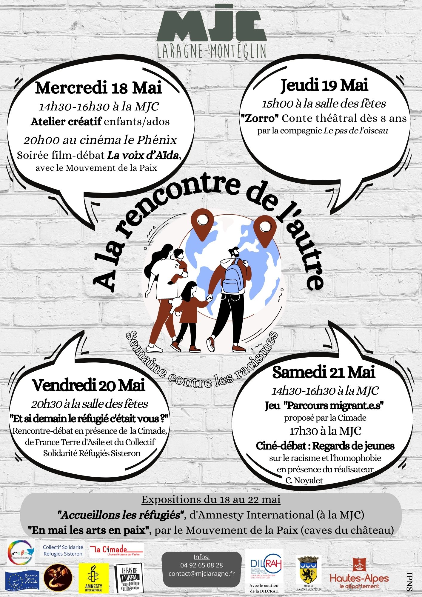 Lire la suite à propos de l’article A la rencontre de l&rsquo;autre : semaine contre les racismes