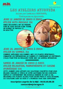 Lire la suite à propos de l’article Ateliers Ayurveda
