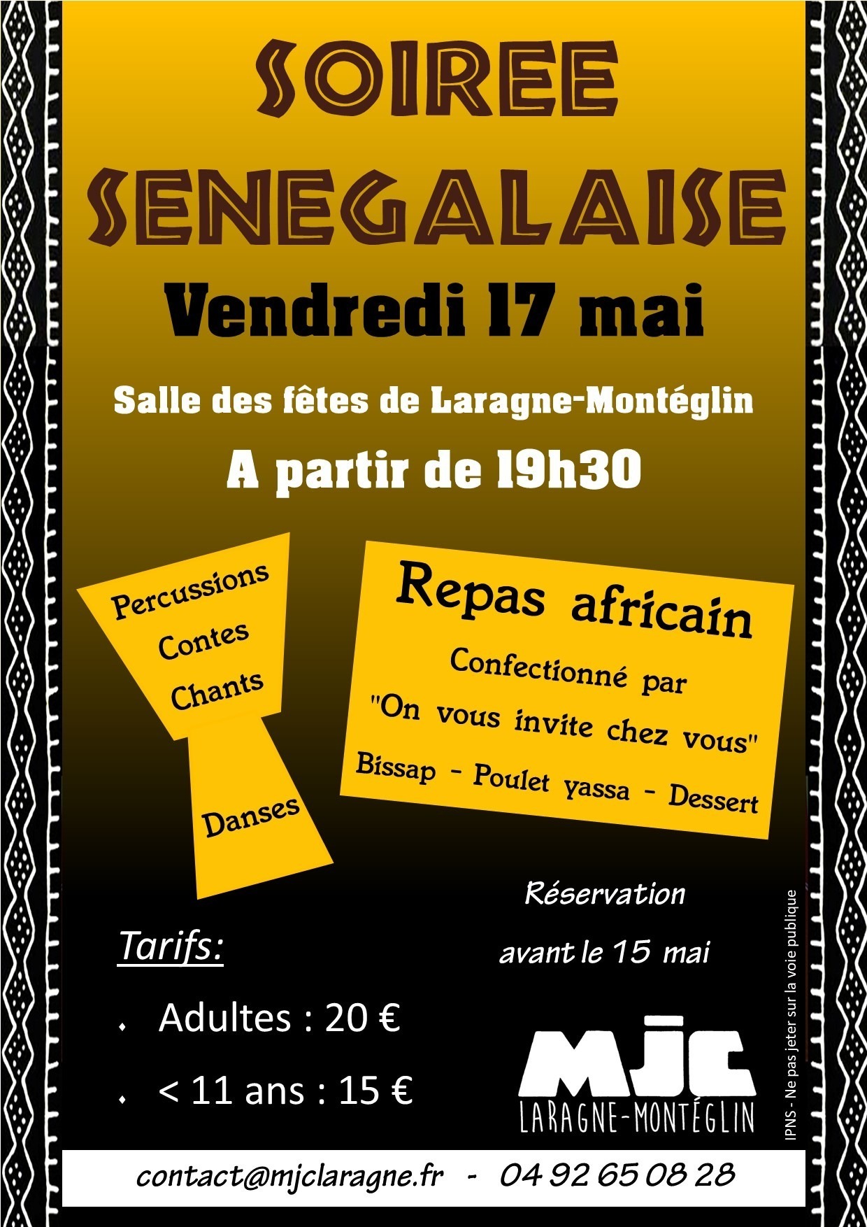 You are currently viewing Soirée sénégalaise