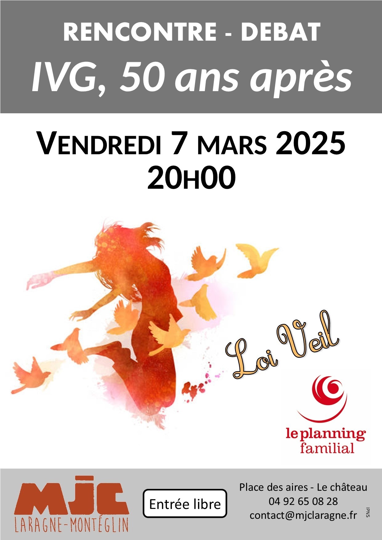 You are currently viewing Soirée débat : IVG, 50 ans après