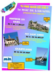 Lire la suite à propos de l’article Séjours jeunes été 2025