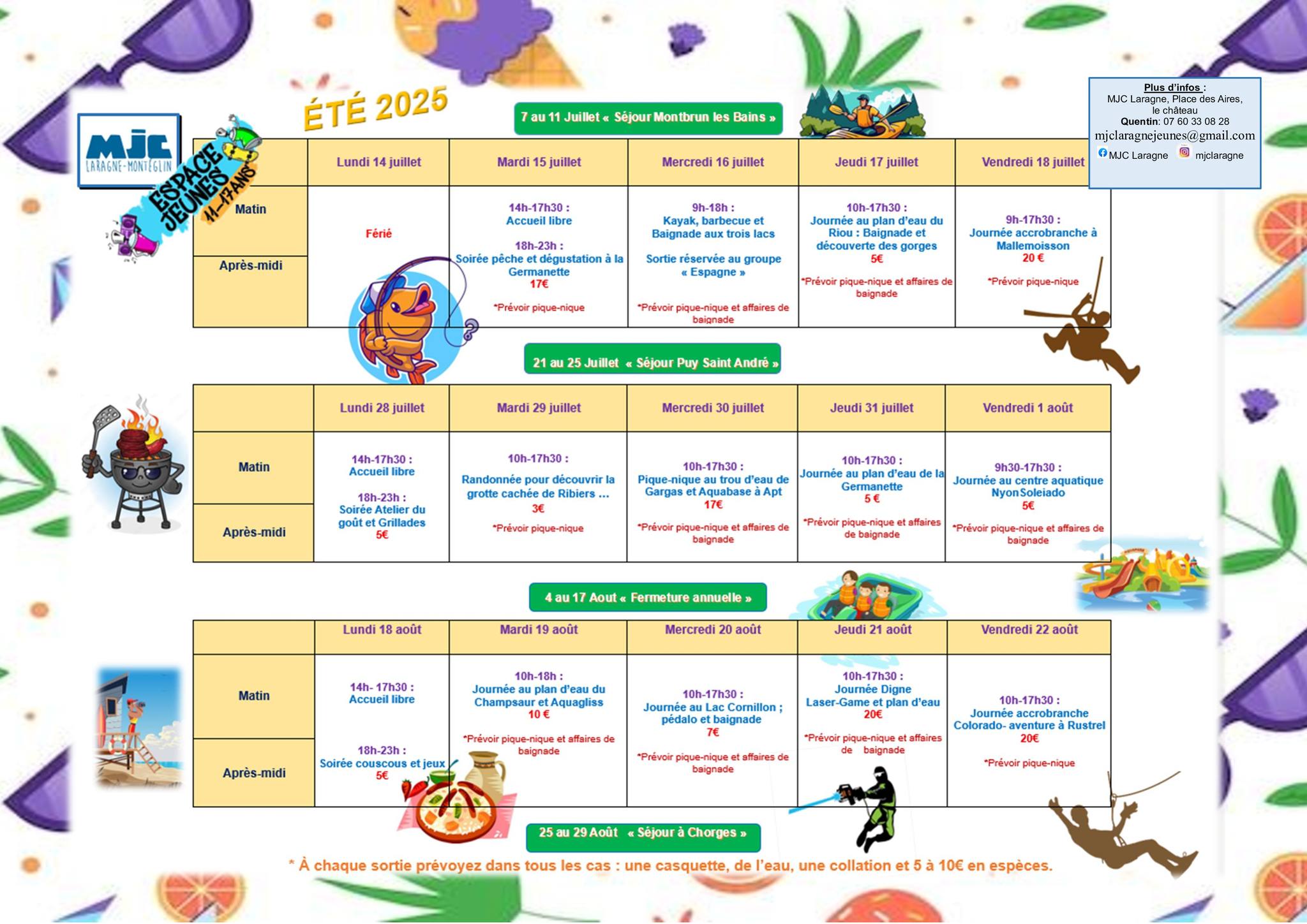 You are currently viewing Programme jeunes été 2025