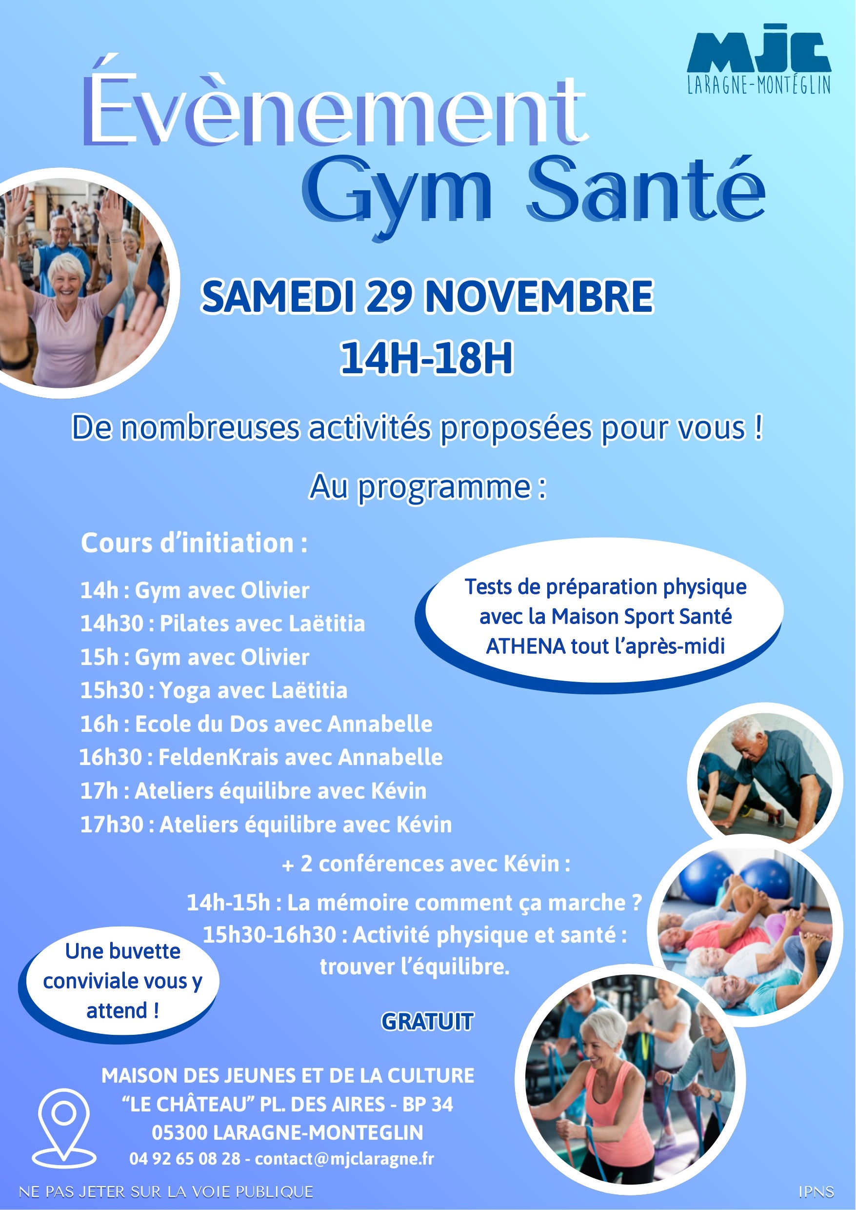 You are currently viewing Évènement gym santé